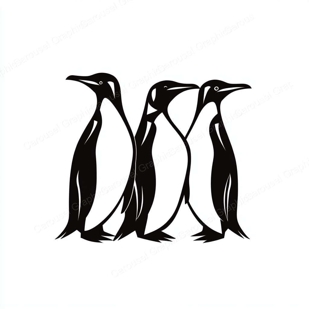 Penguin Vector Graphic preview