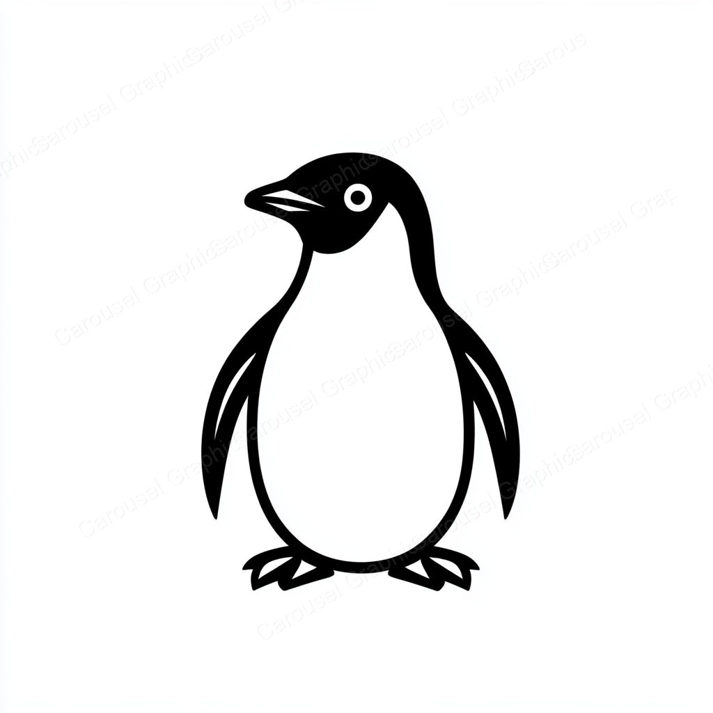 Penguin Vector Graphic preview