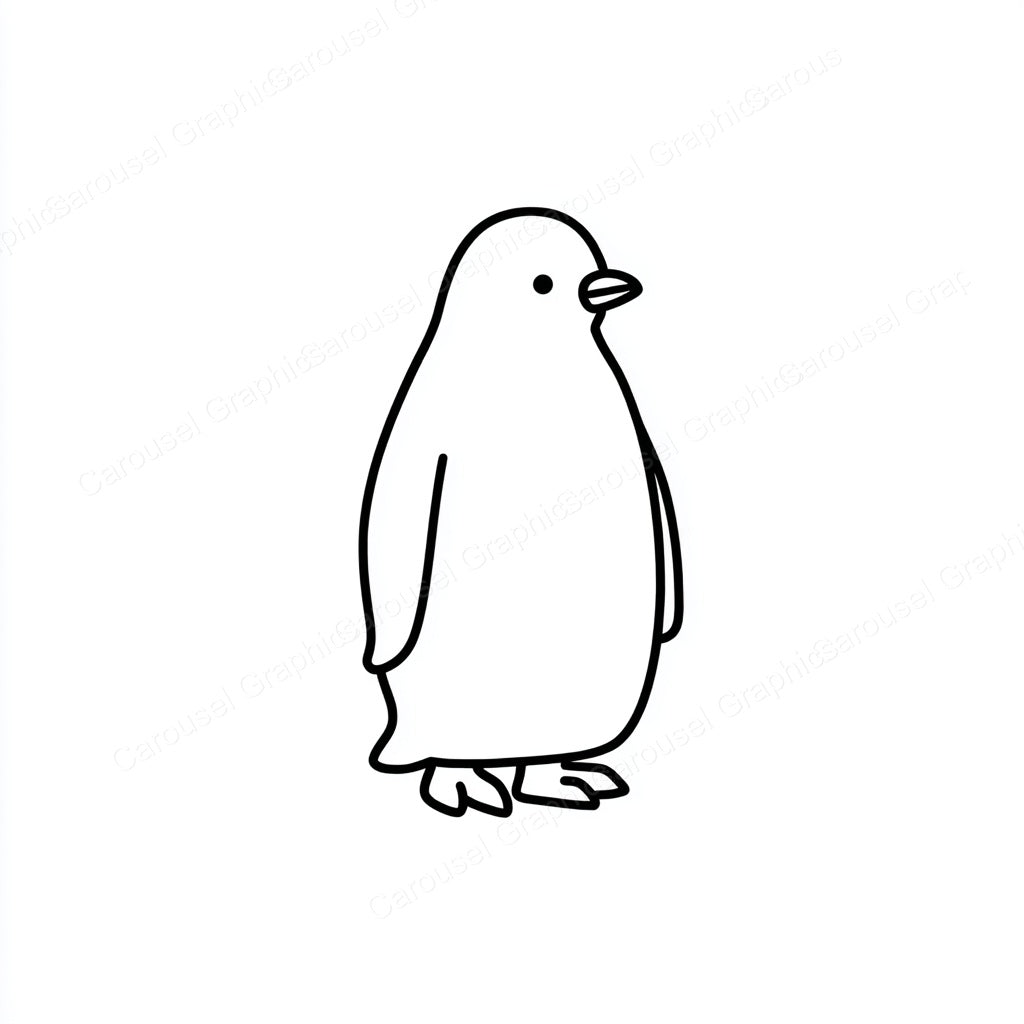 Penguin Vector Graphic preview
