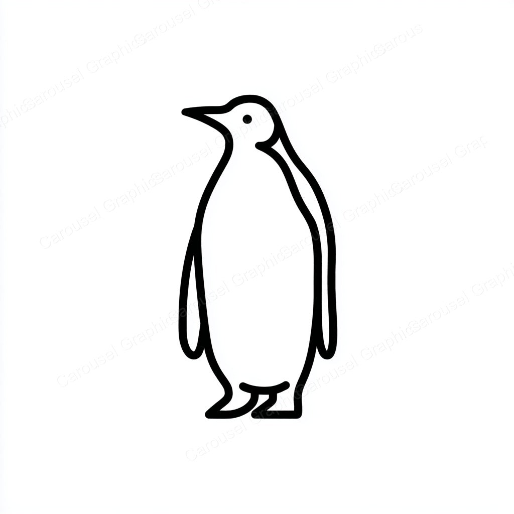 Penguin Vector Graphic preview