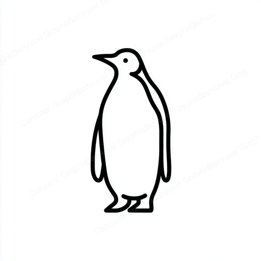 Penguin Vector Graphic preview