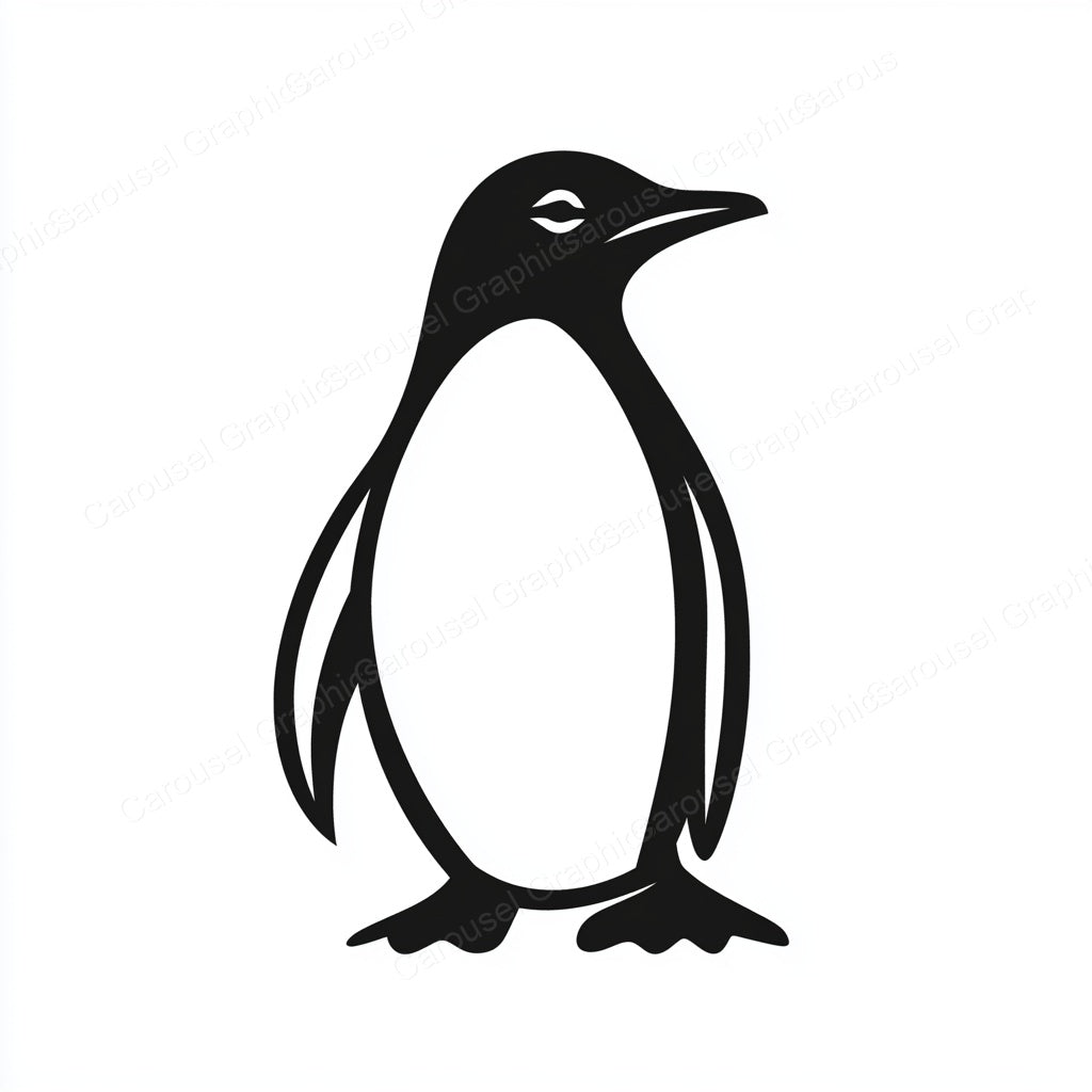 Penguin Vector Graphic preview