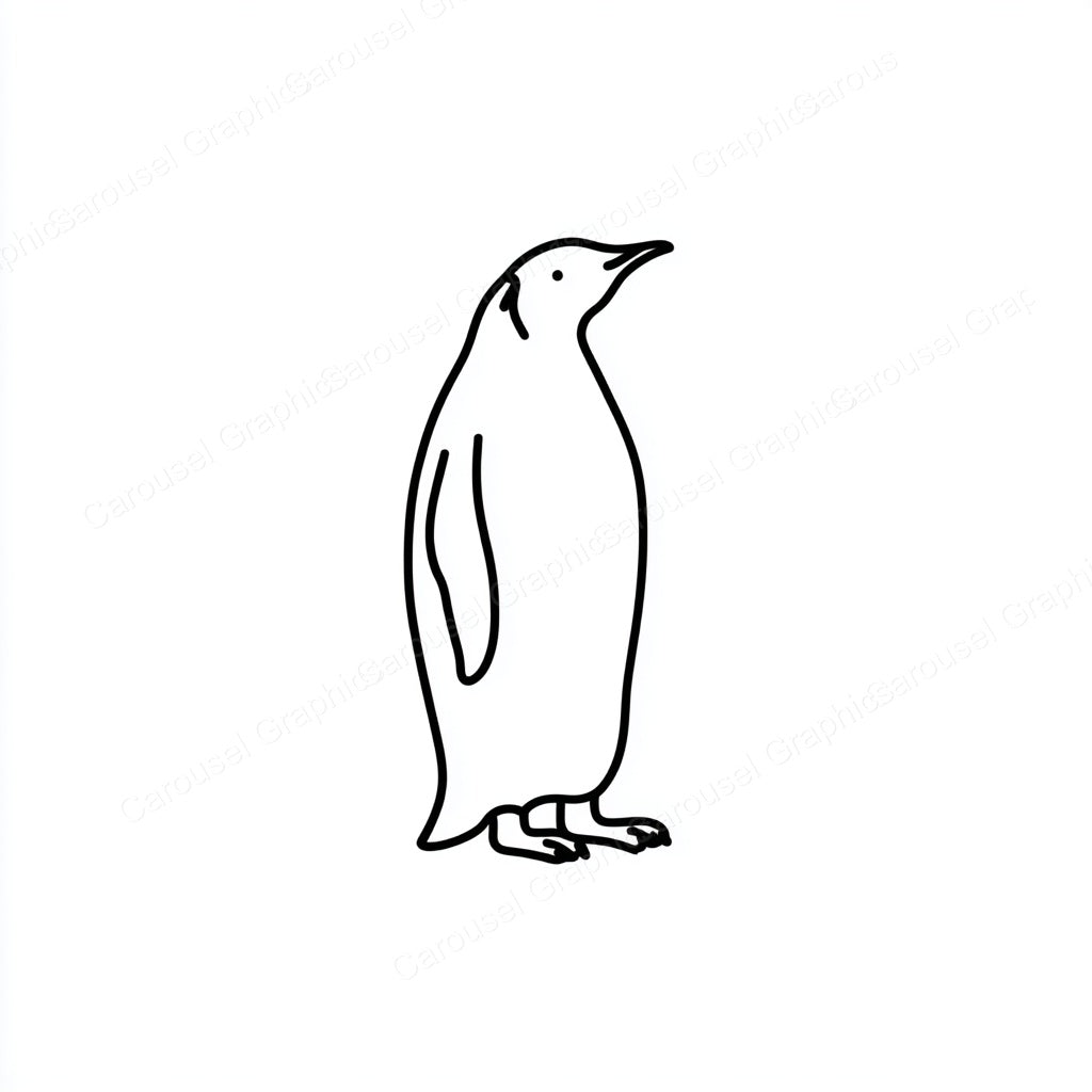 Penguin Vector Graphic preview