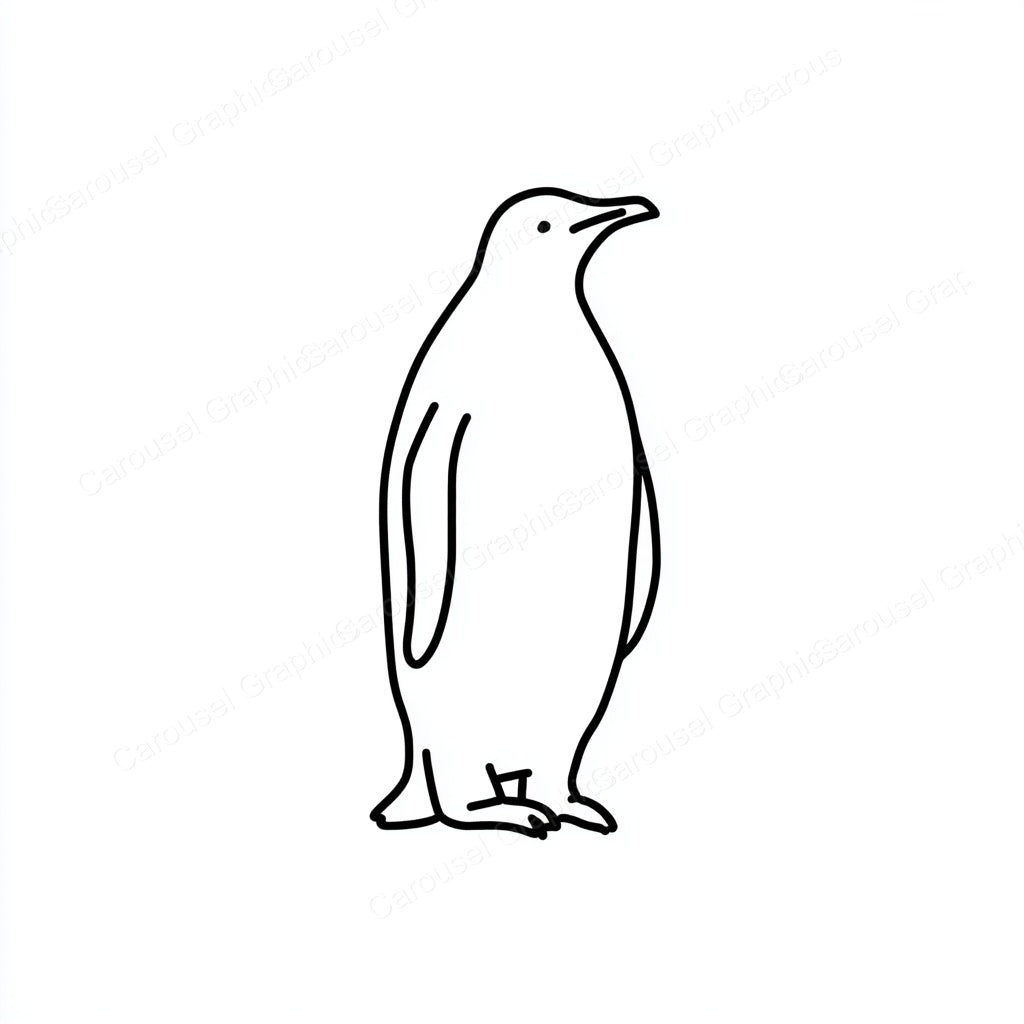 Penguin Vector Graphic preview