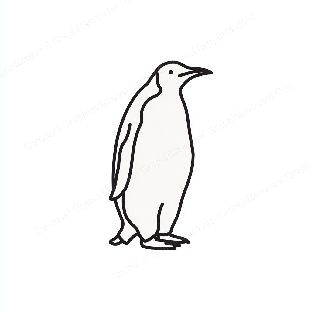 Penguin Vector Graphic preview