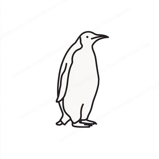 Penguin Vector Graphic preview