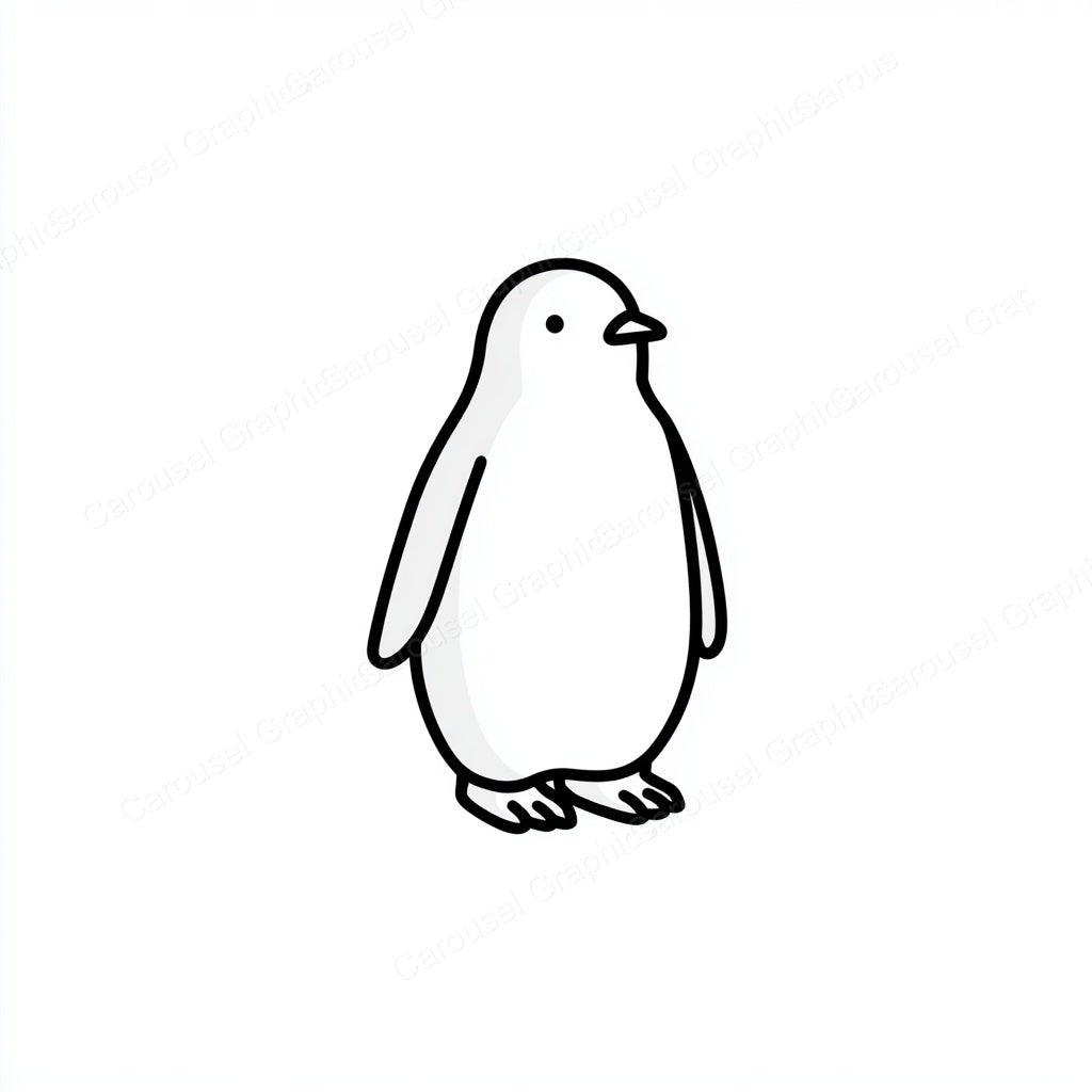 Penguin Vector Graphic preview