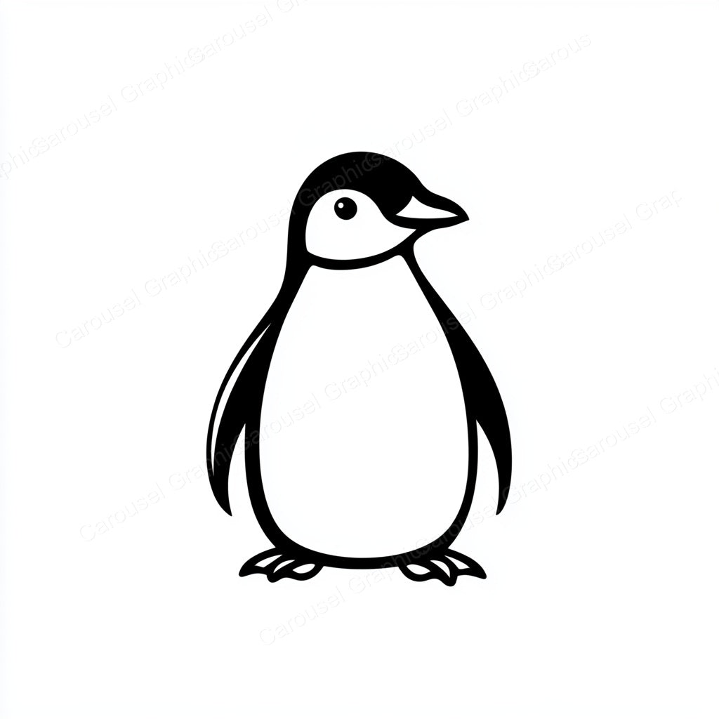 Penguin Vector Graphic preview