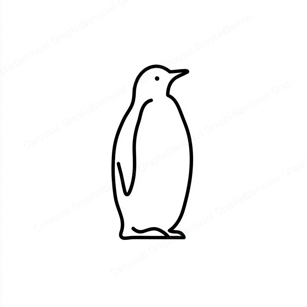 Penguin Vector Graphic preview