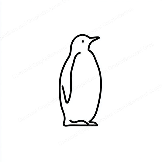 Penguin Vector Graphic preview