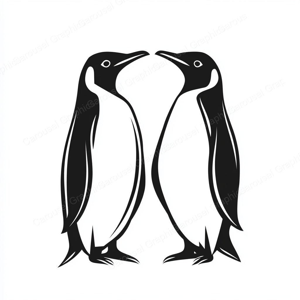 Penguin Vector Graphic preview