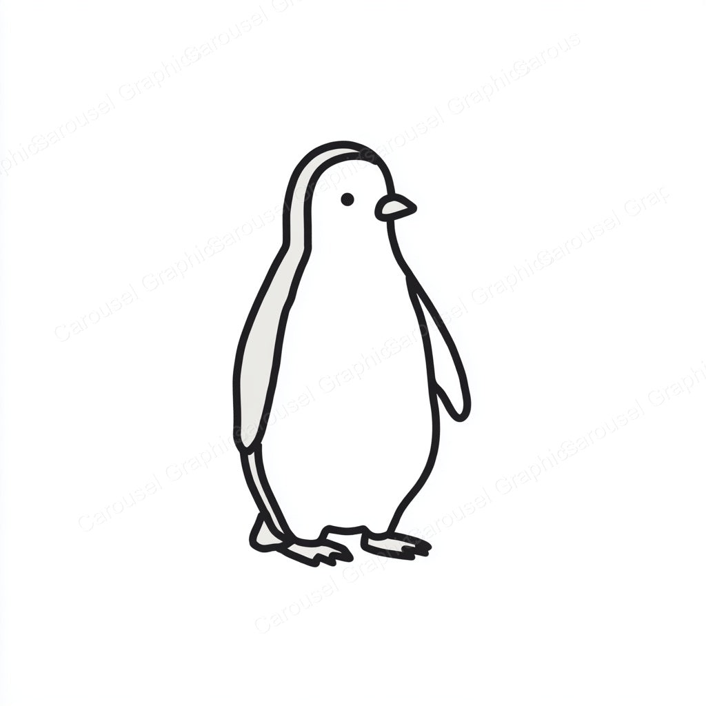 Penguin Vector Graphic preview
