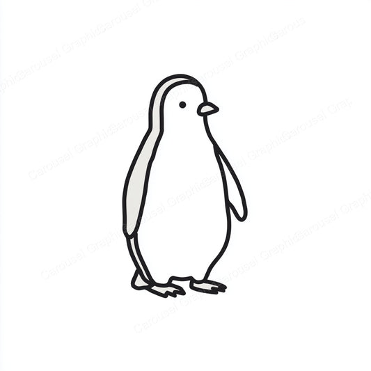 Penguin Vector Graphic preview