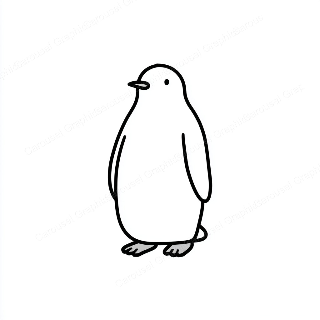 Penguin Vector Graphic preview