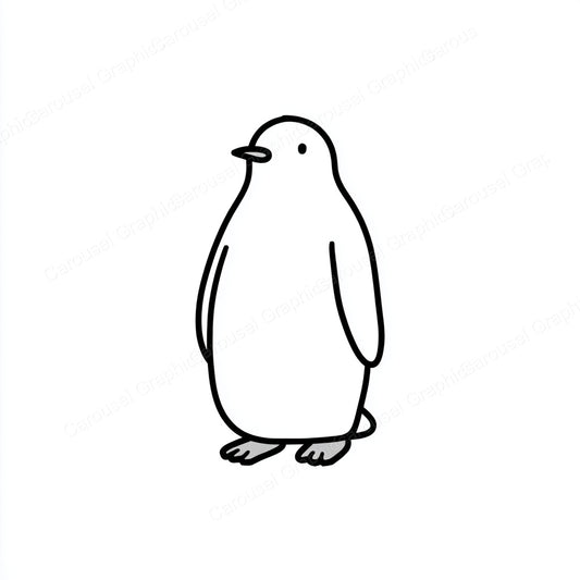 Penguin Vector Graphic preview