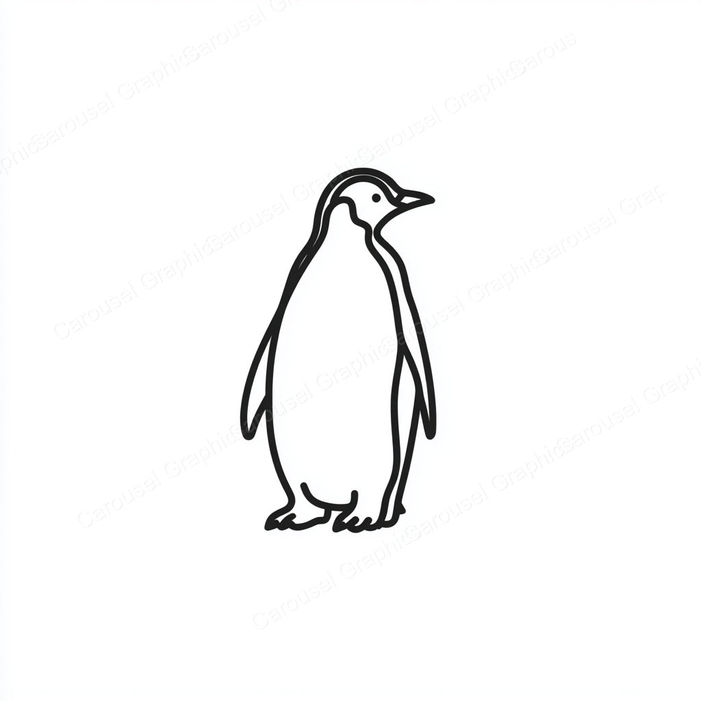 Penguin Vector Graphic preview
