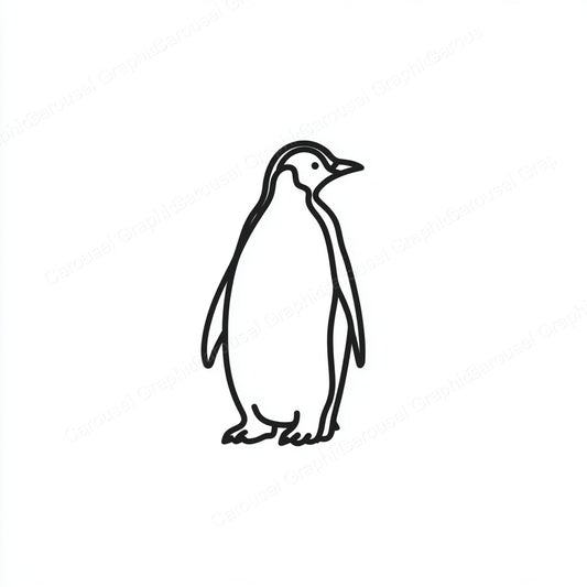 Penguin Vector Graphic preview