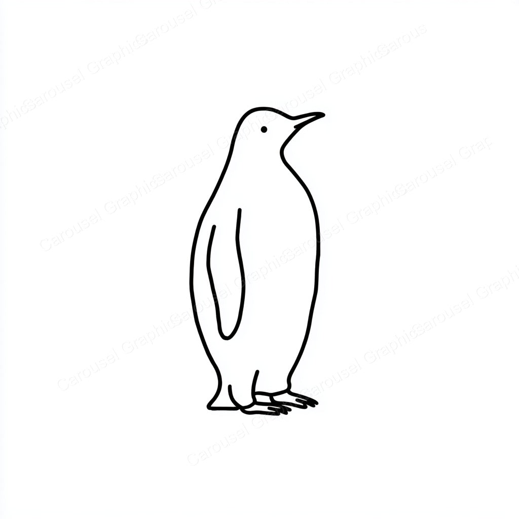 Penguin Vector Graphic preview