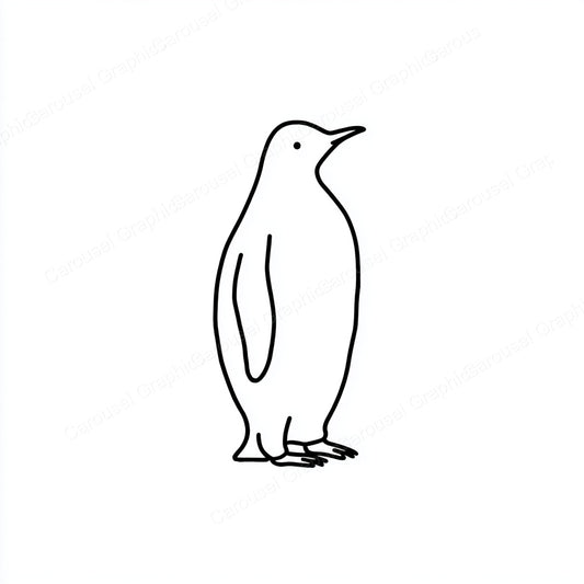 Penguin Vector Graphic preview