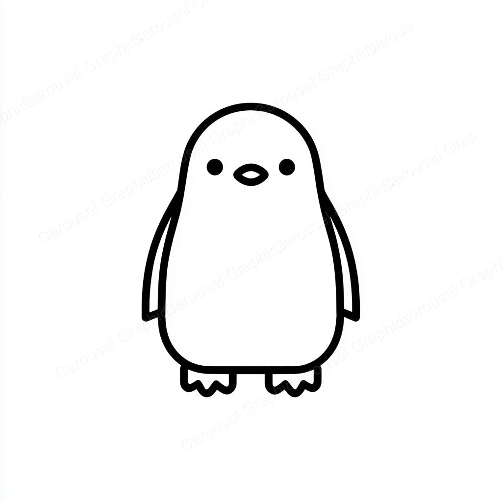 Penguin Vector Graphic preview
