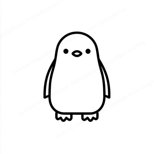 Penguin Vector Graphic preview
