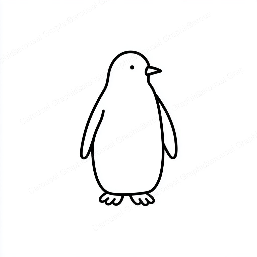 Penguin Vector Graphic preview