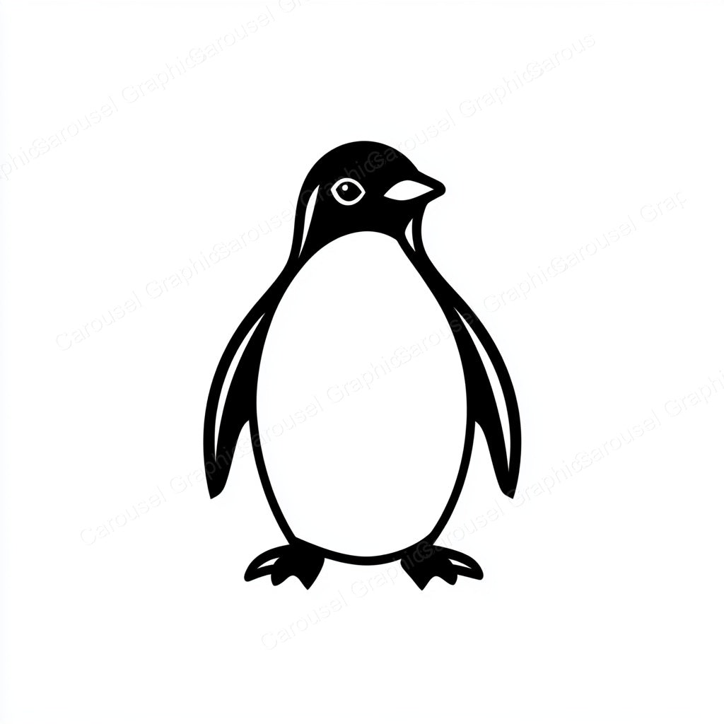 Penguin Vector Graphic preview