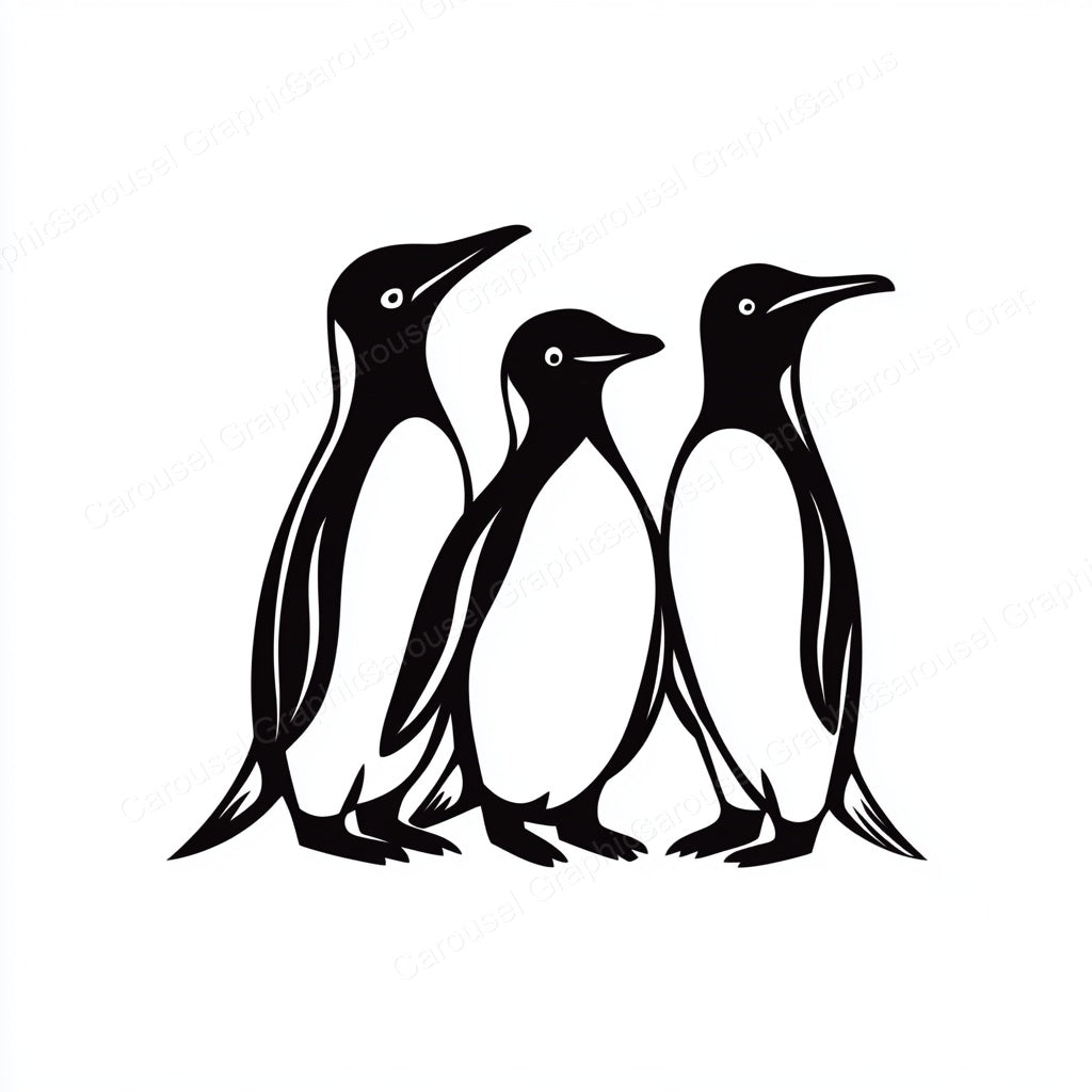 Penguin Vector Graphic preview