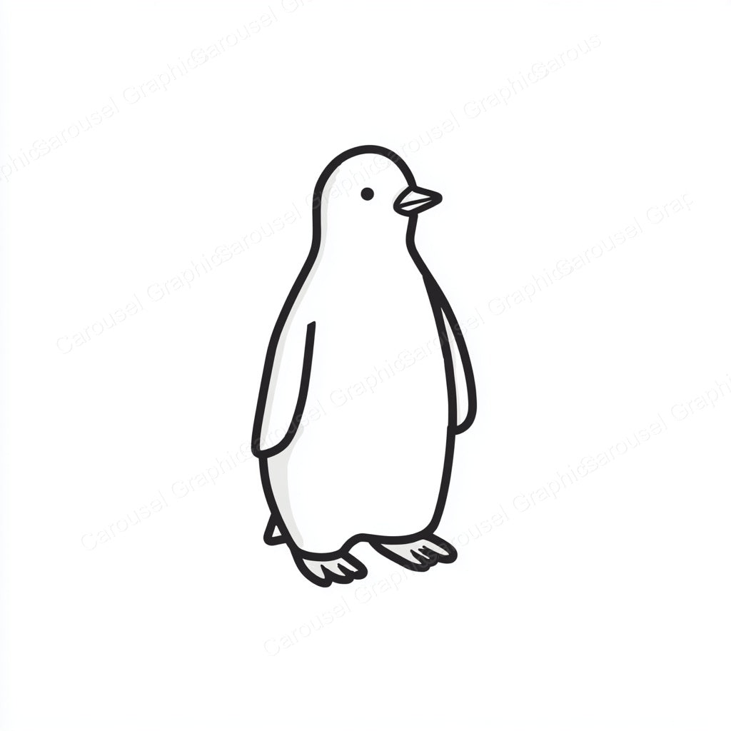 Penguin Vector Graphic preview