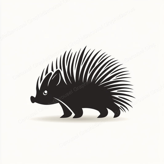 Porcupine Vector Graphic preview