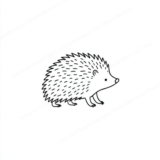 Porcupine Vector Graphic preview