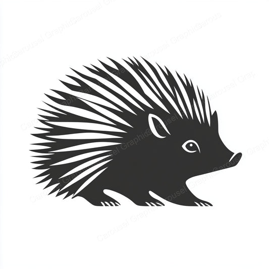 Porcupine Vector Graphic preview