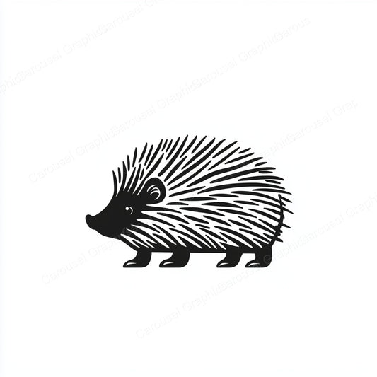 Porcupine Vector Graphic preview