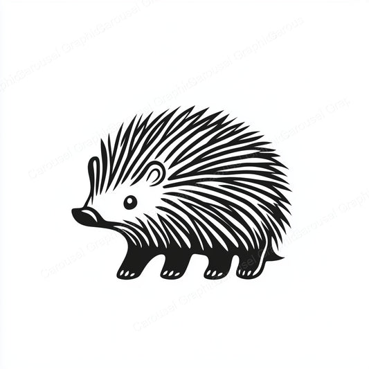 Porcupine Vector Graphic preview