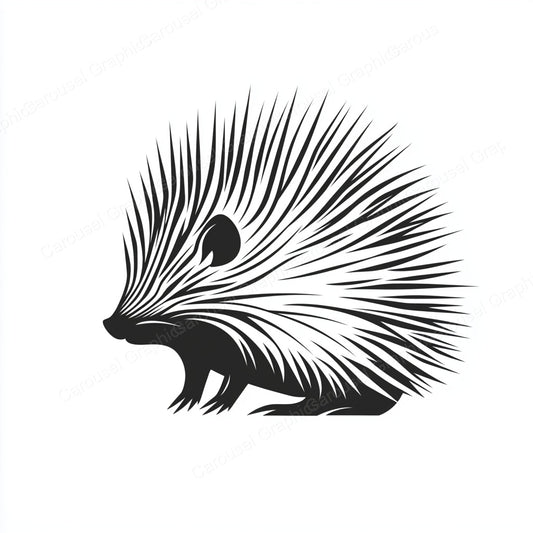 Porcupine Vector Graphic preview
