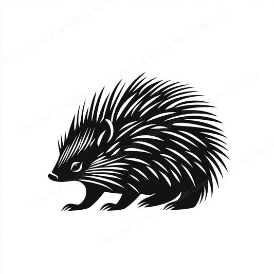 Porcupine Vector Graphic preview