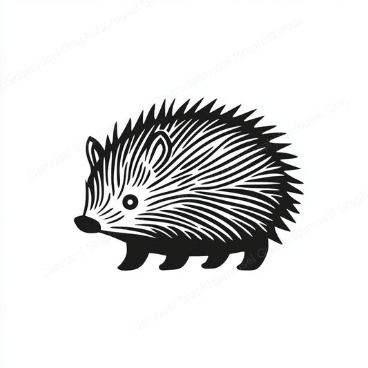 Porcupine Vector Graphic preview