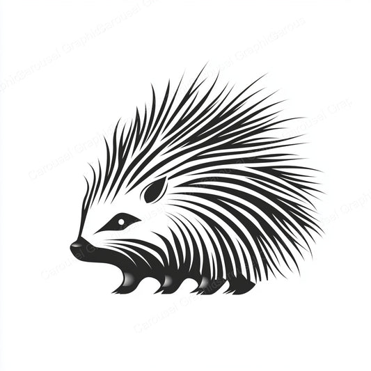Porcupine Vector Graphic preview