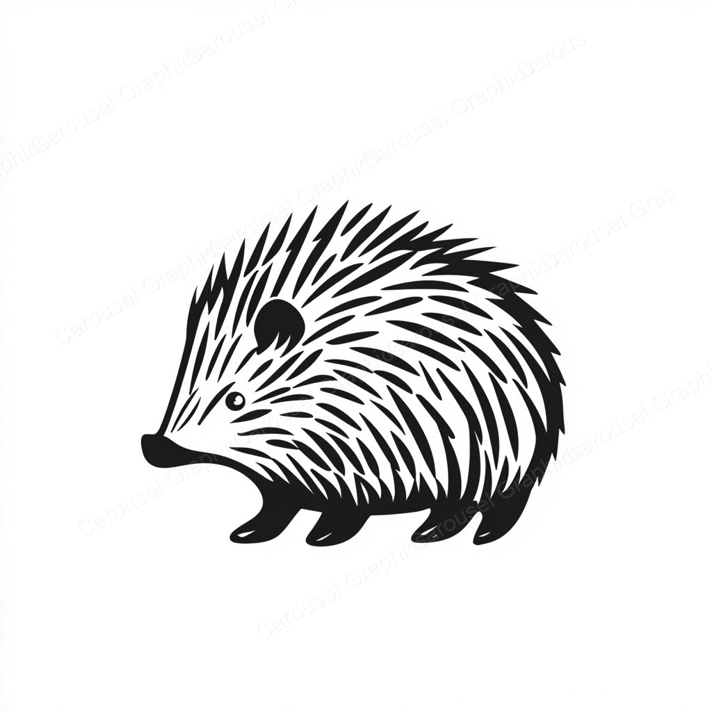 Porcupine Vector Graphic preview