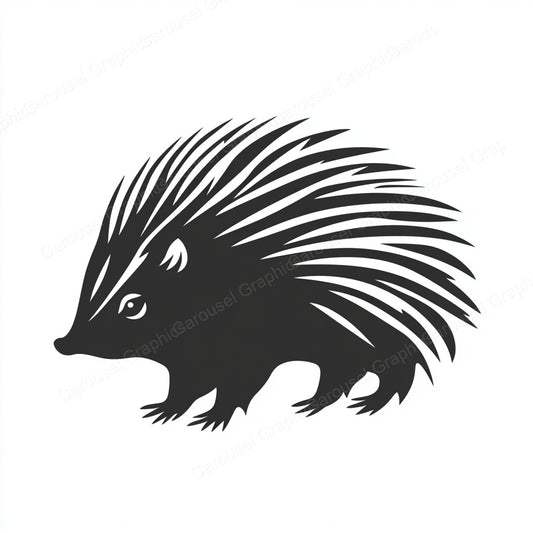 Porcupine Vector Graphic preview
