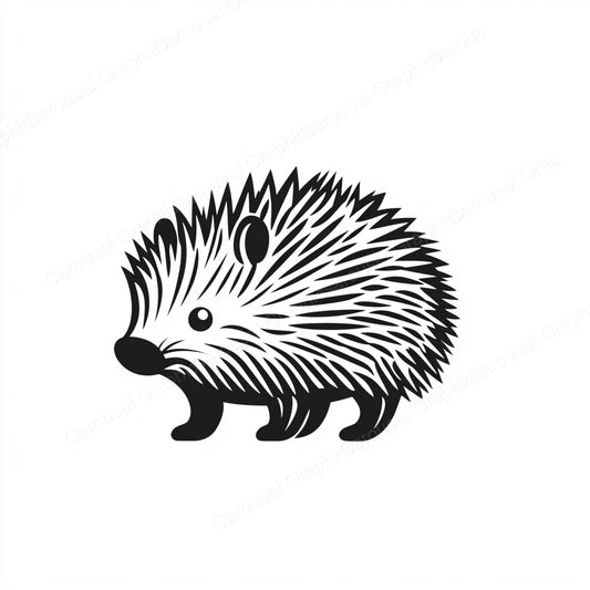Porcupine Vector Graphic preview