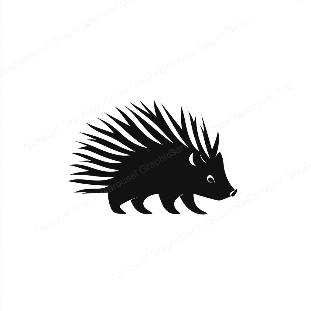 Porcupine Vector Graphic preview