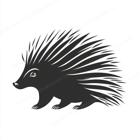 Porcupine Vector Graphic preview