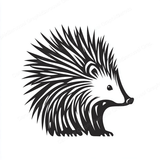Porcupine Vector Graphic preview
