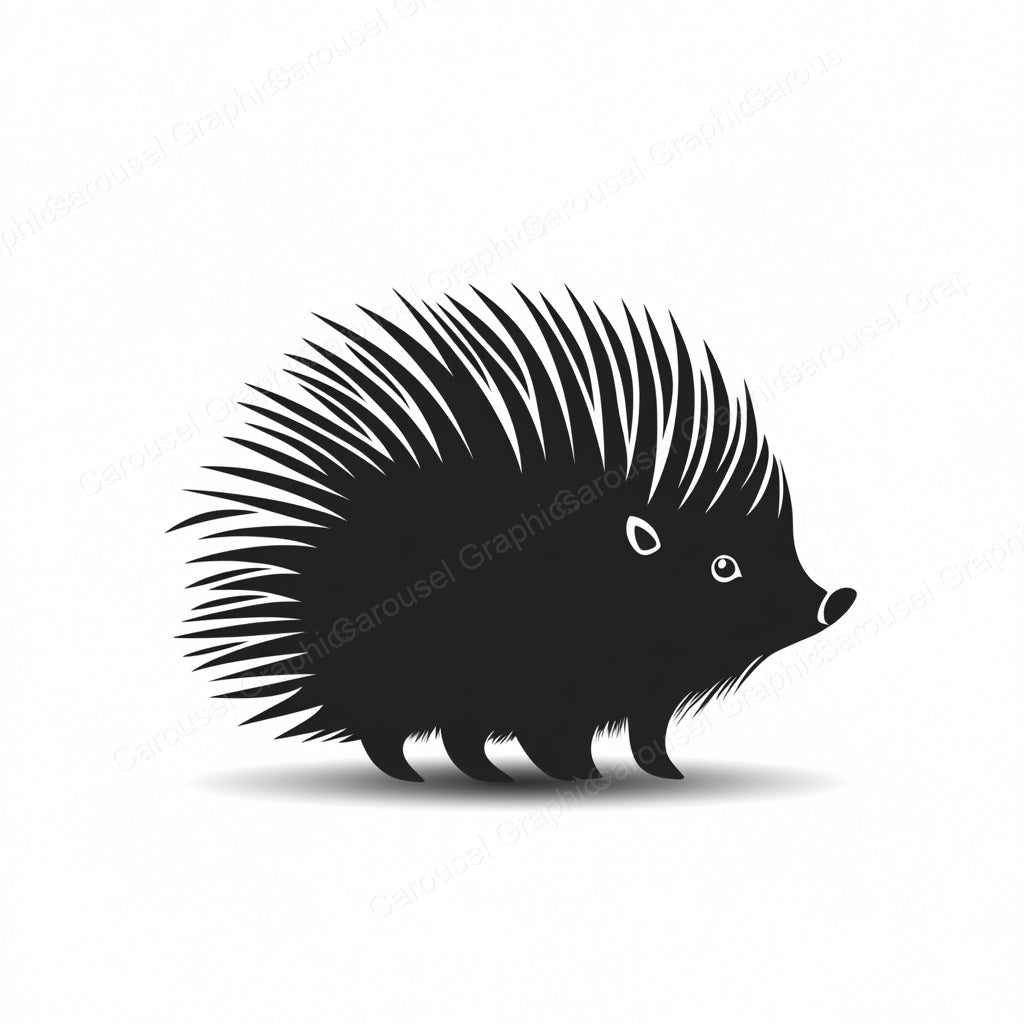 Porcupine Vector Graphic preview