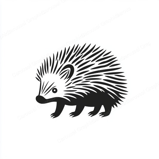 Porcupine Vector Graphic preview