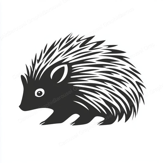 Porcupine Vector Graphic preview