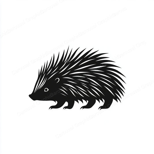 Porcupine Vector Graphic preview