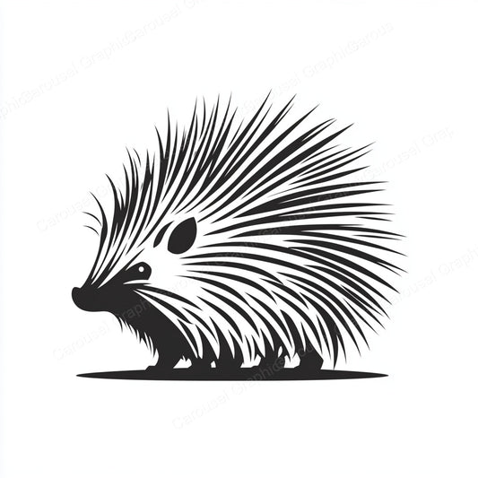 Porcupine Vector Graphic preview