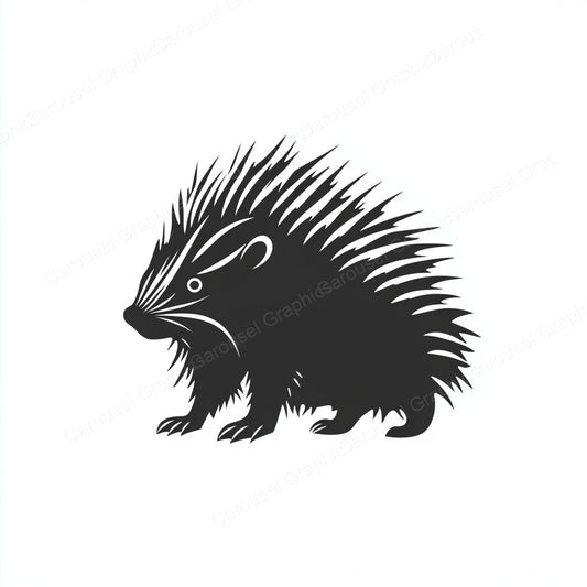 Porcupine Vector Graphic preview